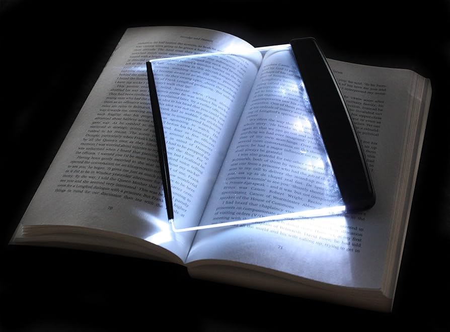 Student Night Reading Light LED Flat Night Vision Reading Lamp